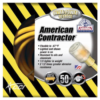 SOUTHWIRE Southwire 1788SW0002 50 Ft 10/3 Sjeow Extension Cord 15A 125V