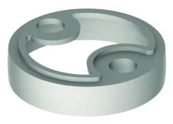 HAGER Hager Hinge 246B10B Dome Stop Riser Plate Oil Rubbed Bronze