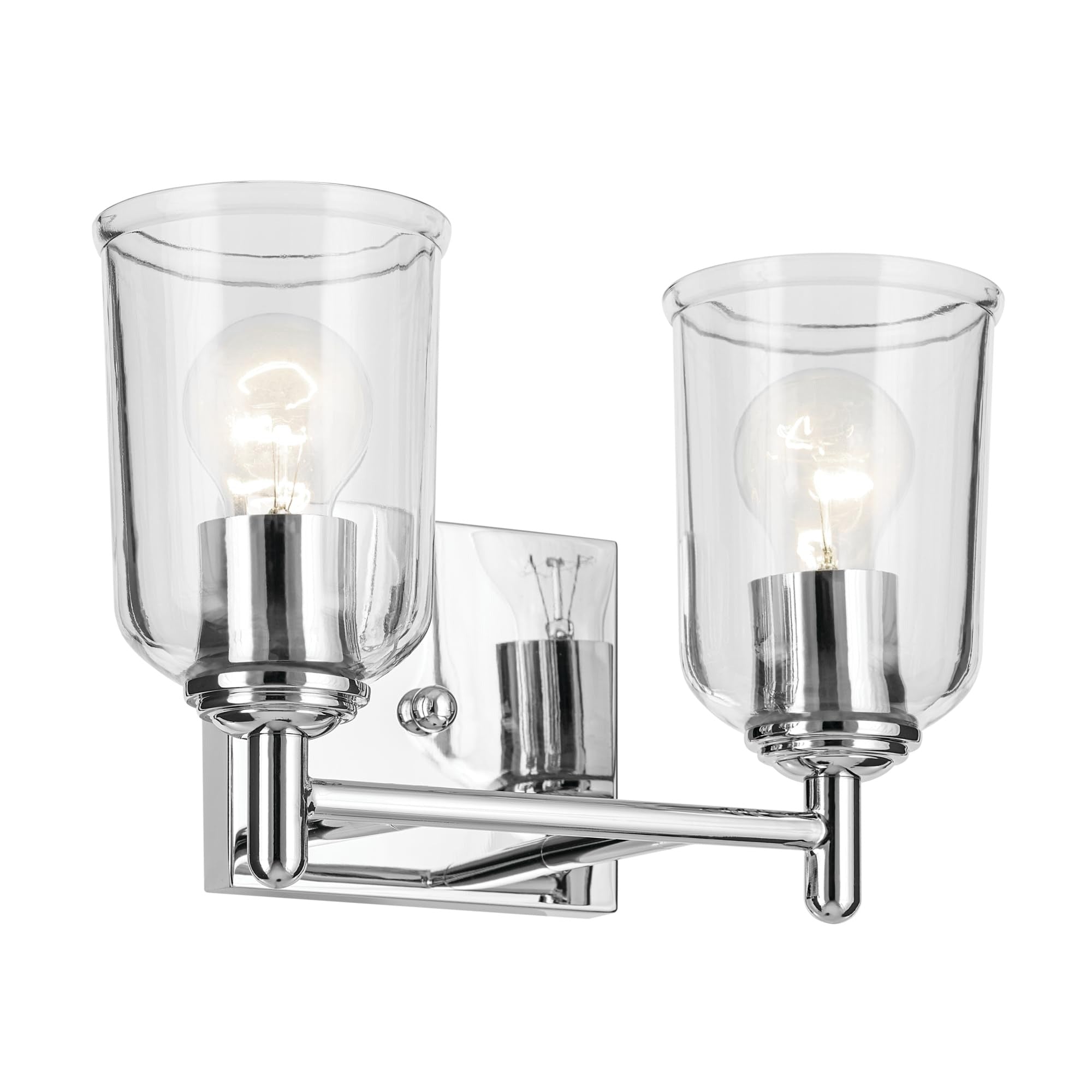 KICHLER Kichler 45573CHCLR 2-light Vanity Light Chrome