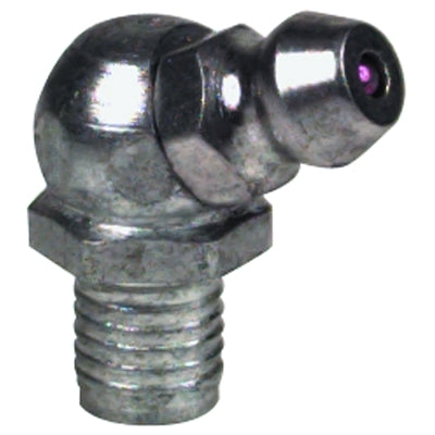 Alemite 1744-B1 Drive Fitting for 1/4 Drill Diameter, 65 Degree Angle, 49/64 OAL, 9/32 Shank Length