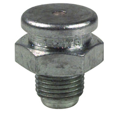 Alemite A1184 Standard Button Head Fitting Straight 1/8 Male PTF