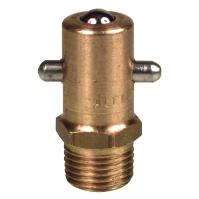 Alemite A336 Pin Type Fitting Straight 31/32 Inch Male/Male 1/8 Inch PTF