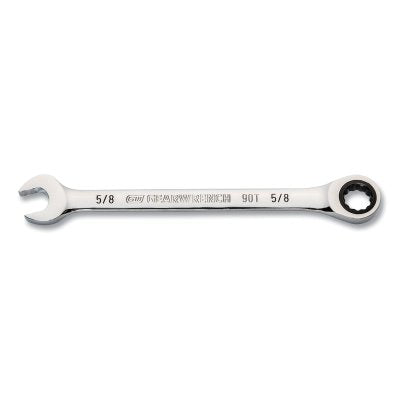 Gearwrench 86947 90-Tooth 12 Point Ratcheting Combination Wrench SAE 5/8 in