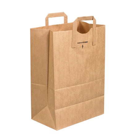 BSC PREFERRED Bsc Preferred BGFH102U Flat Handle Bag Case of 300