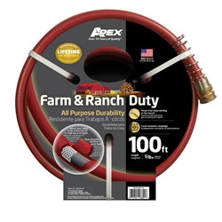 TRUE VALUE 989-50 Teknor-Apex Garden Hose, Farm & Ranch Duty, 450 PSI, 3/4 In. x 50 Ft.