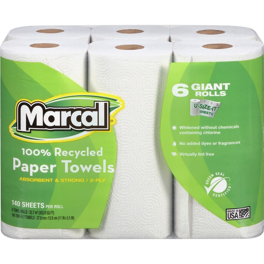 MARCAL Marcal MRC6181CT Towel Maxi Roll 24RL/CT