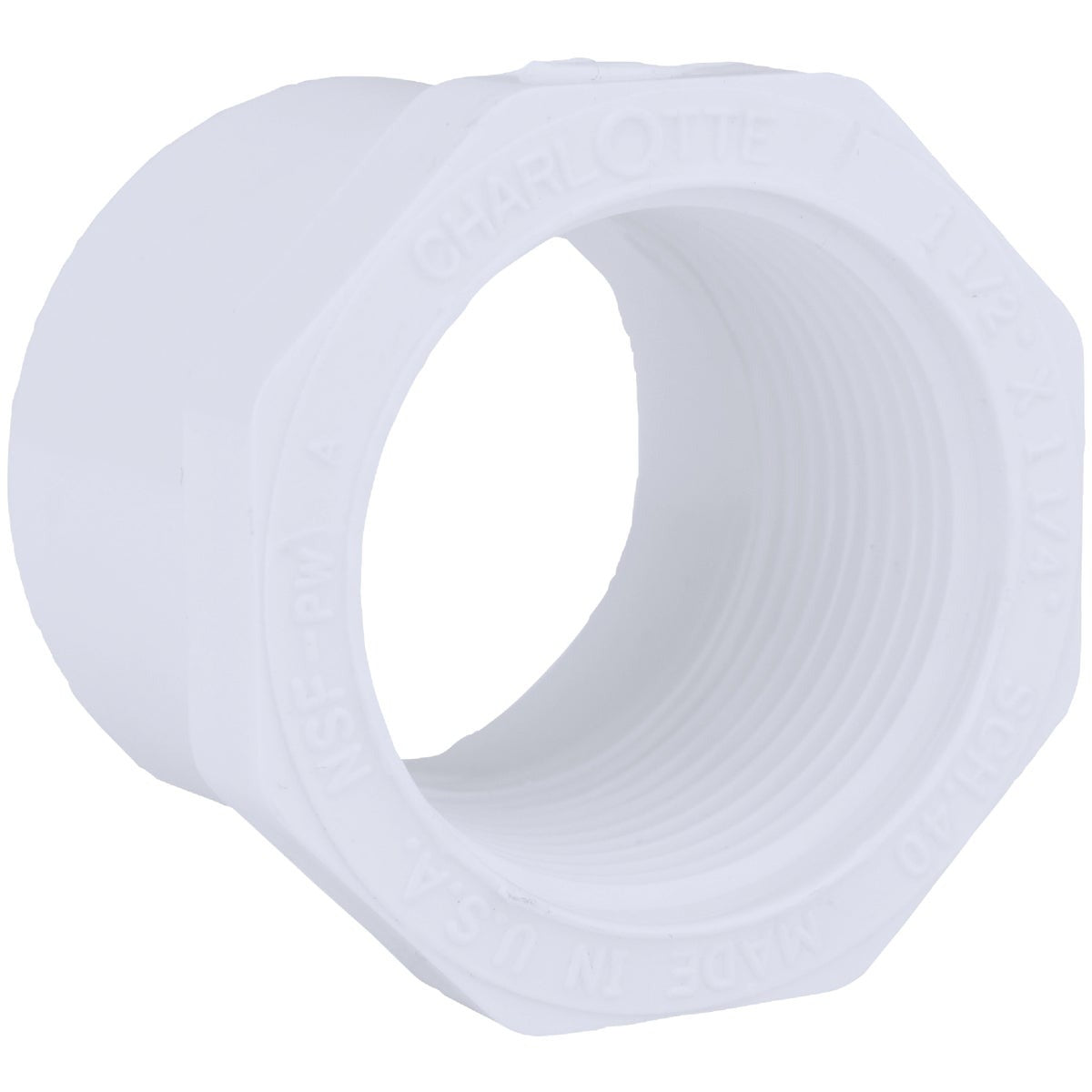 CHARLOTTE PIPE Charlotte Pipe Pvc 02108 2000HA Pvc Sch 40 Reducing Bushing