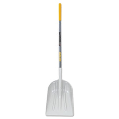 TRUE TEMPER 1680100 Poly Scoop Shovel with Hardwood Handle 48 Inch Straight Cushion-Grip Handle