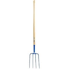 True Temper 1838000 Manure Fork 4-Tine 8.75 Inch Width 48 Handle