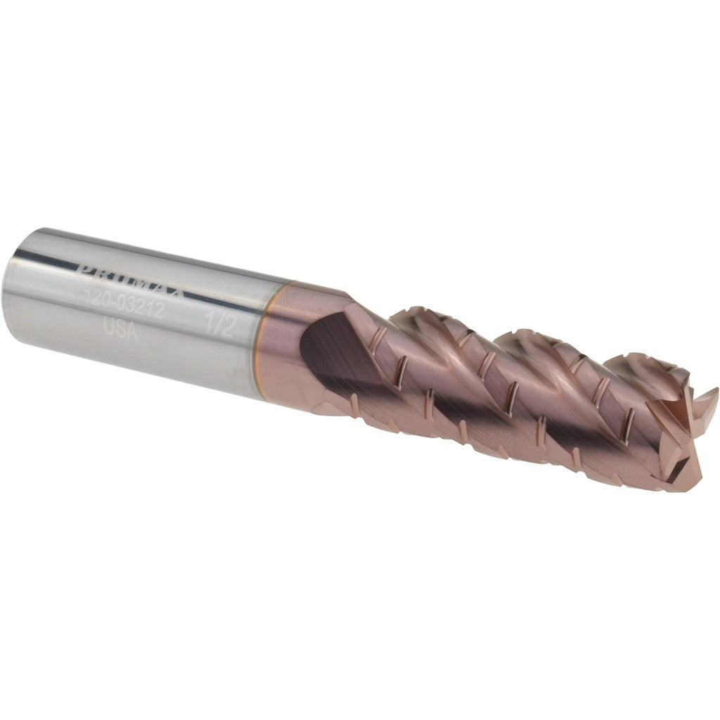 PROMAX Promax 120-03212 Corner Radius End Mill 1/2 in 4 Flute