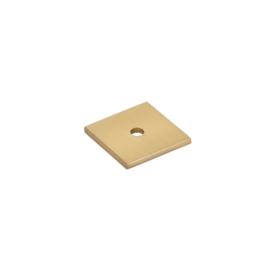EMTEK Emtek 86434US4 Art Deco Square Cabinet Knob Backplate