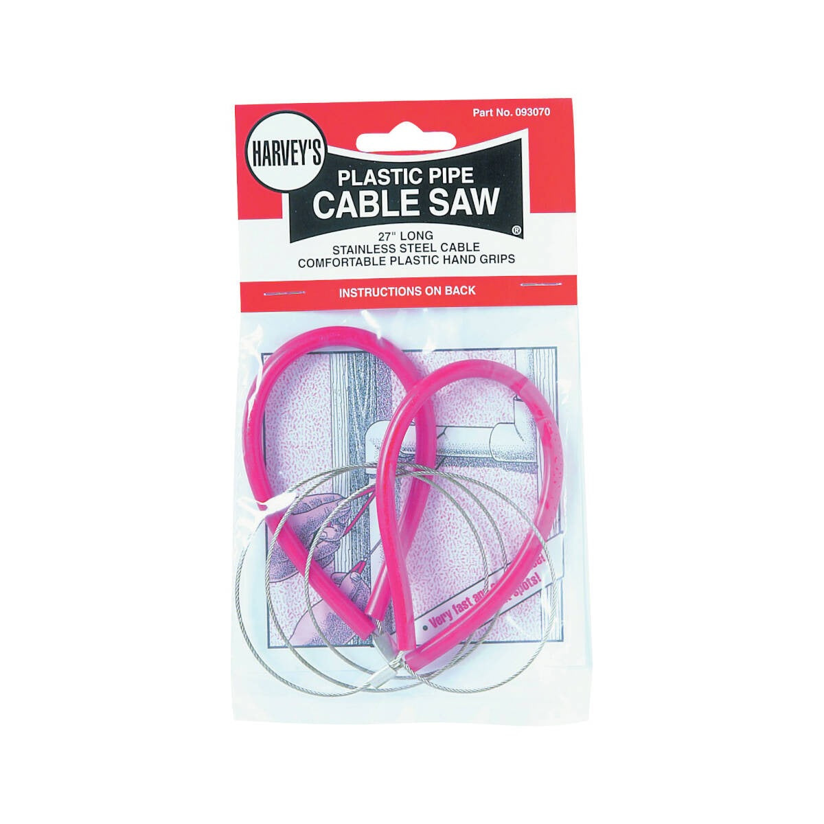 OATEY Oatey 93070 Plastic Pipe Cable Saw 27 in