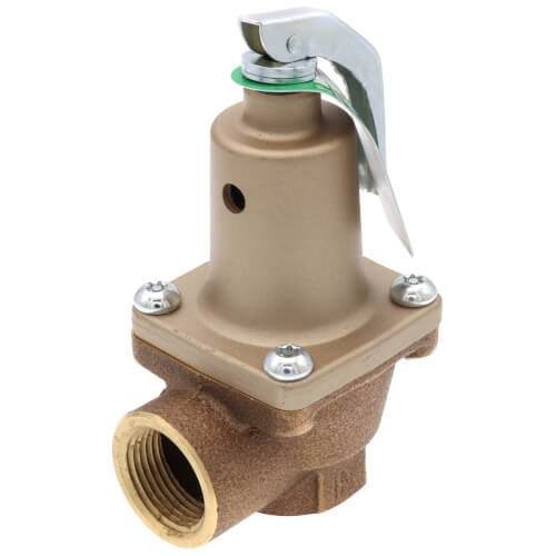 Watts 0274513 Series 174A 3/4 in. Bronze FNPT 50# 250 Relief Valve