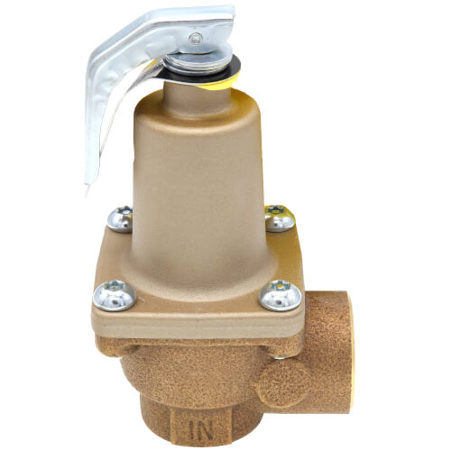 Watts 0274683 Series 174A 3/4 in. Bronze FNPT 100# 250 Relief Valve