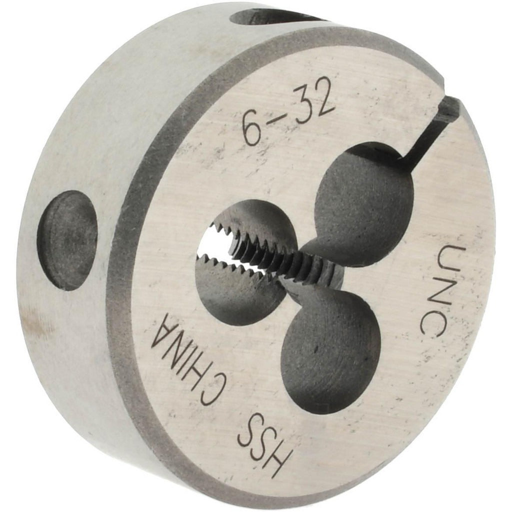 VALUE COLLECTION Value Collection 314-1122 Round Die 6-32 1 in Od Hss