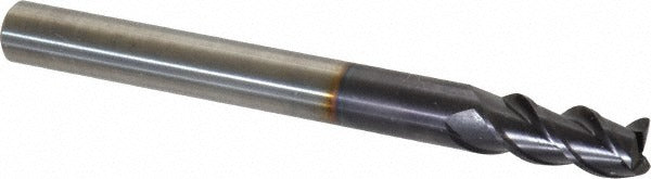 GUHRING Guhring 9037410055000 Square End Mill 0.217in 3 Flute Carbide