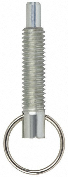 VLIER Vlier PR375 Locking Pull Ring Plunger 3/8-16 Steel