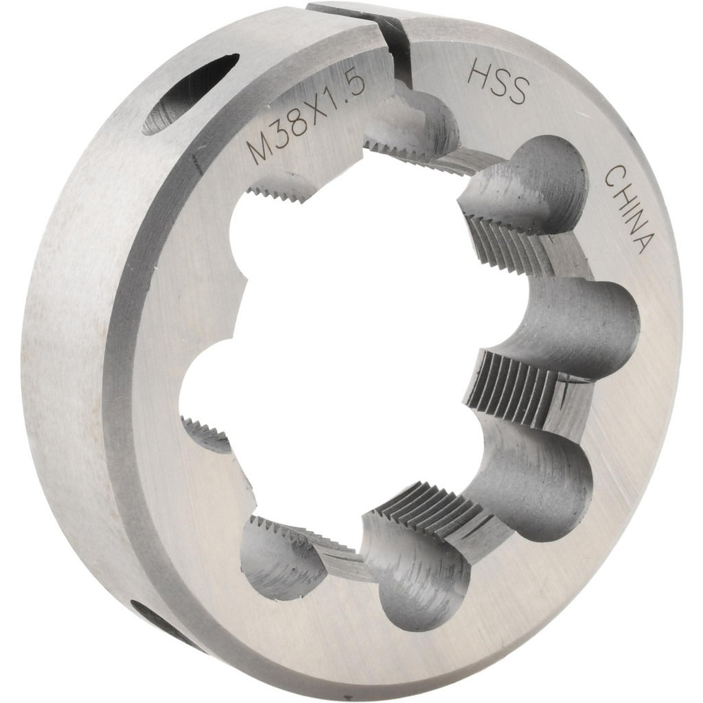 VALUE COLLECTION Value Collection 314-1899 Round Die M38x1.5 Hss 2.5 Inch