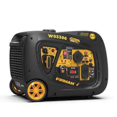 FIRMAN Firman W03386 3650W Portable Inverter Generator Co Alert