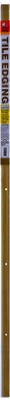 FROST KING Thermwell H402SFB6 Satin Gold Fluted Tile Edge Strip