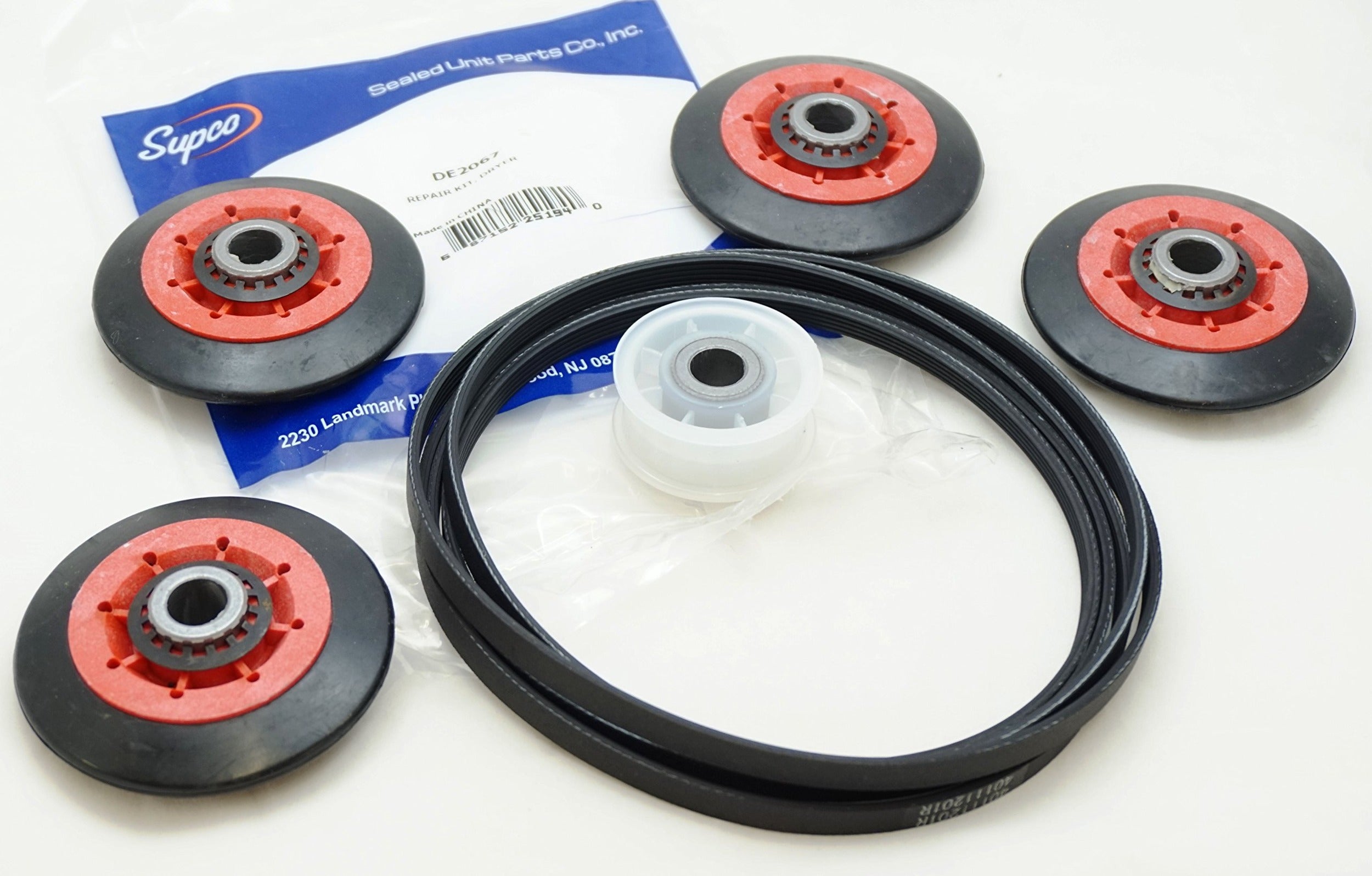 HEATINGVARIOUSMFG-GENERIC Supco DE2067 Dryer Maintenance Kit Replaces 4392067