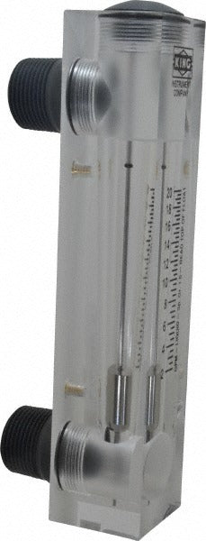 KING TECHNOLOGY King 75202106C-06 Panel Mount Flowmeter 20 Gpm 1 in Npt