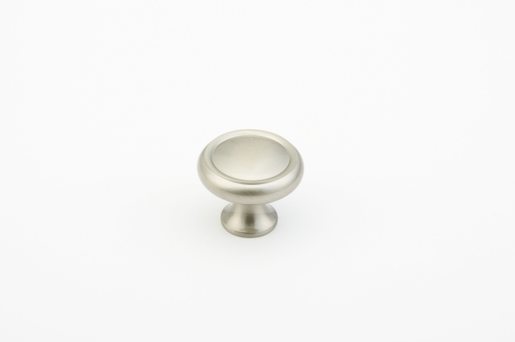 SCHAUB Schaub 711-15 Cabinet Knob Satin Nickel 1.5 in