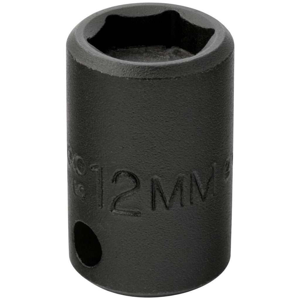 PROTO Proto J7212MHF Impact Socket 3/8 in Drive 12mm 6-pt