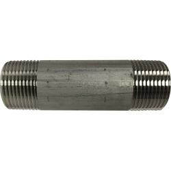 MIDLAND INDUSTRIES Midland Industries 48101 Pipe Nipple 1in Mpt Sch 40 Ss