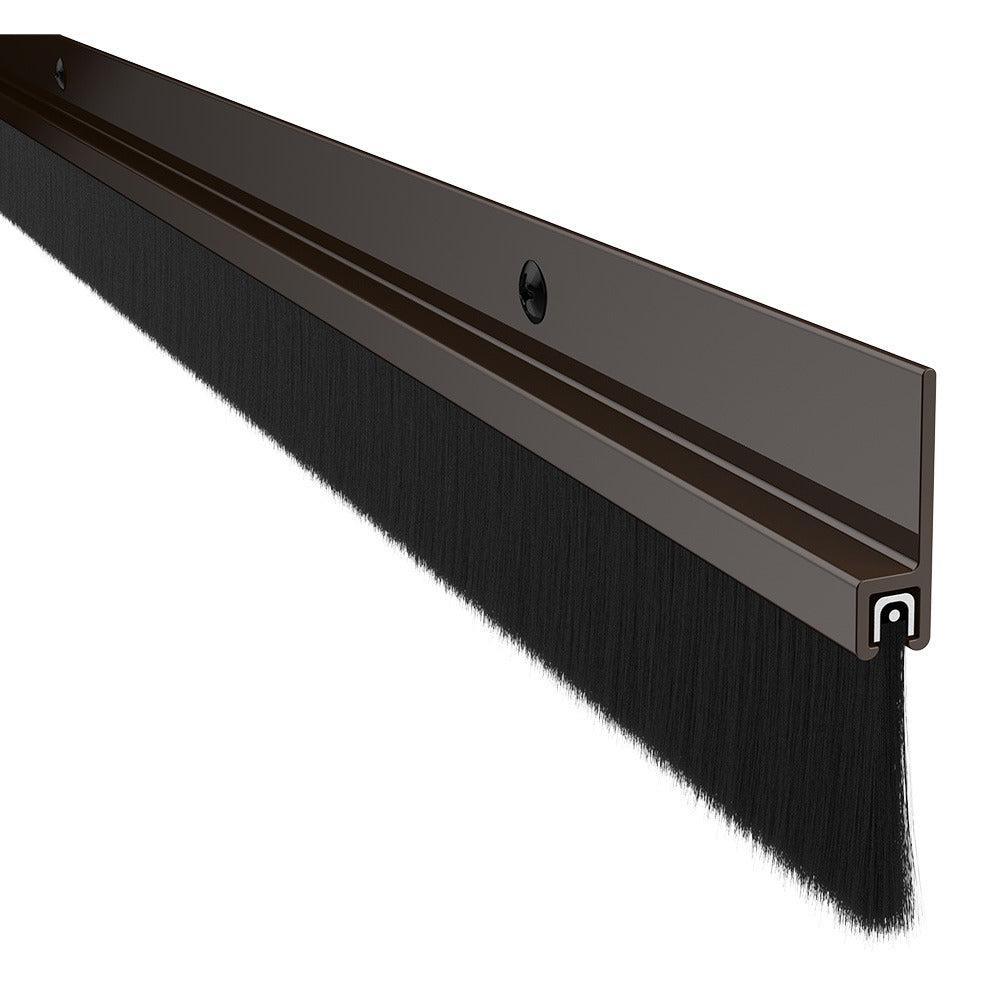 PEMKO Pemko 18100DNB36 Aluminum Retainer Weatherstrip 36in Dark Bronze