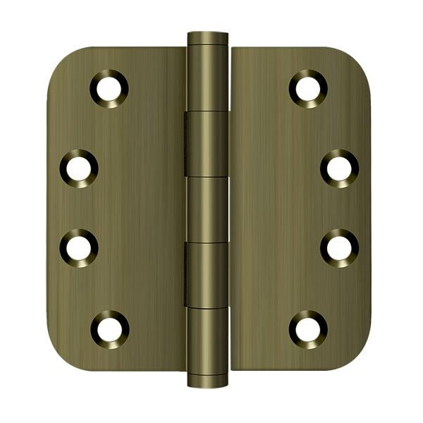 DELTANA Deltana DSB4R55 Radius Corner Door Hinge Antique Brass