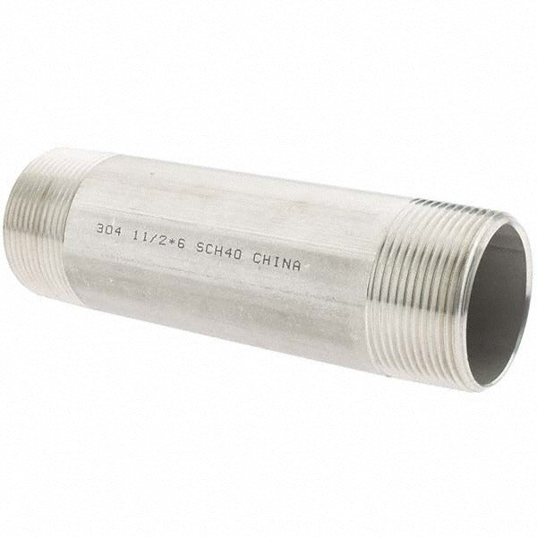 VALUE COLLECTION Value Collection 4BN11/2*6 Pipe Nipple 1-1/2 in Sch 40 304SS