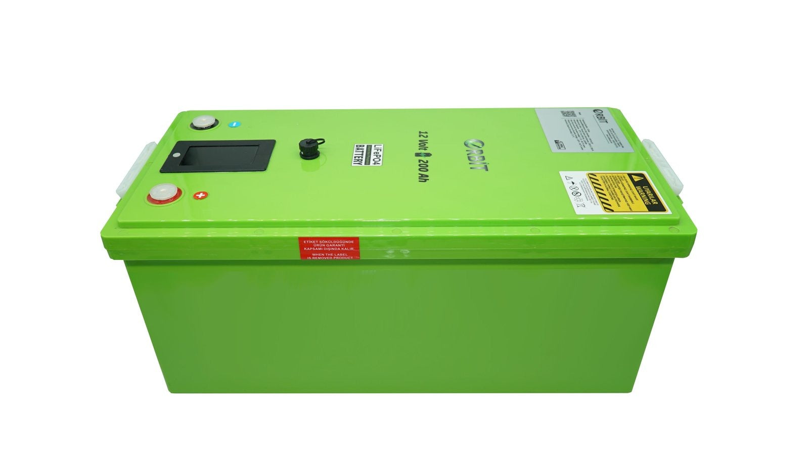 ORBIT Orbit 8195 Lifepo4 Battery 12V 200ah Abs Housing