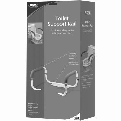 CAREX Compass Health Brands FGB36800 0000 Toilet Support Rail
