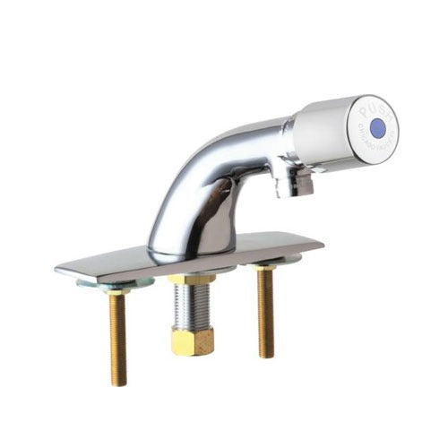 CHICAGO FAUCETS Chicago Faucets CF857-E12-765PSHABCP Metering Faucet