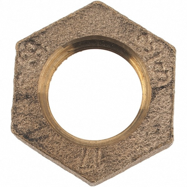 MERIT BRASS Merit Brass X119-06 Brass Pipe Locknut 3/8 in Fnpt