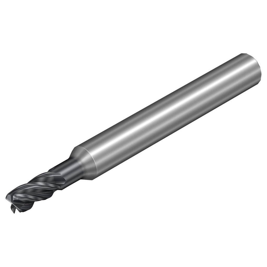 SANDVIK COROMANT Sandvik Coromant 8213478 Corner Radius End Mill 2mm 4 Flute