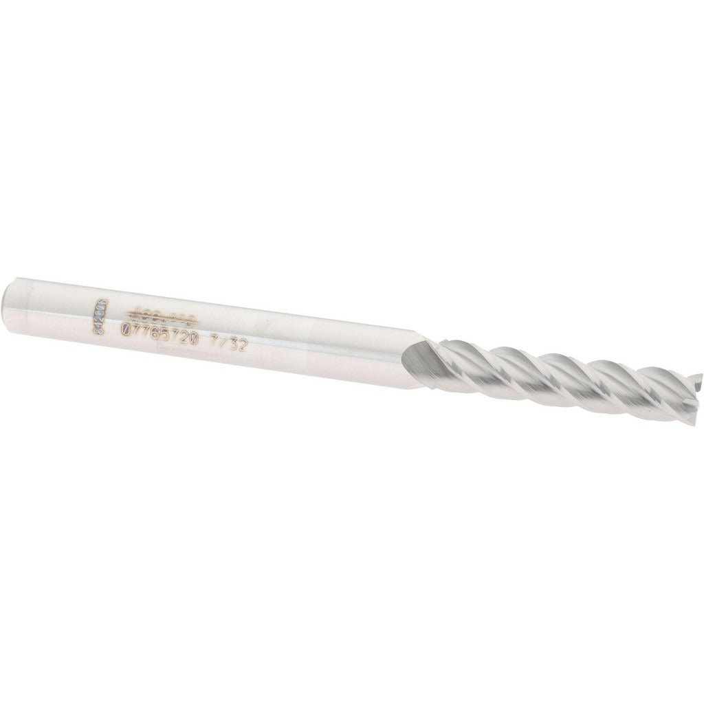 ACCUPRO Accupro 12183399 Square End Mill 7/32 in 4 Flute Carbide