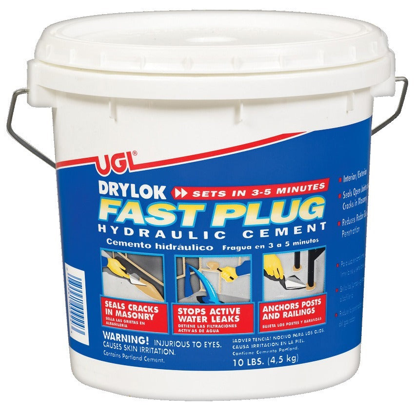 UGL Ugl 830579 Fast Plug Hydraulic Cement 10 lb Pack