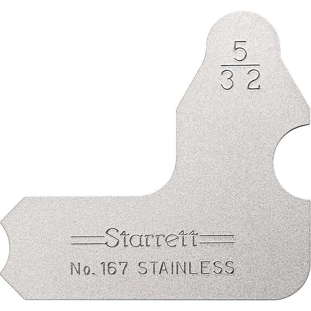 STARRETT Starrett 50630 Radius Gage 5/32 Inch Convex Concave