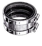 EASYFLEX EF-NHC-R3200 3 X 2 NO HUB COUPLING