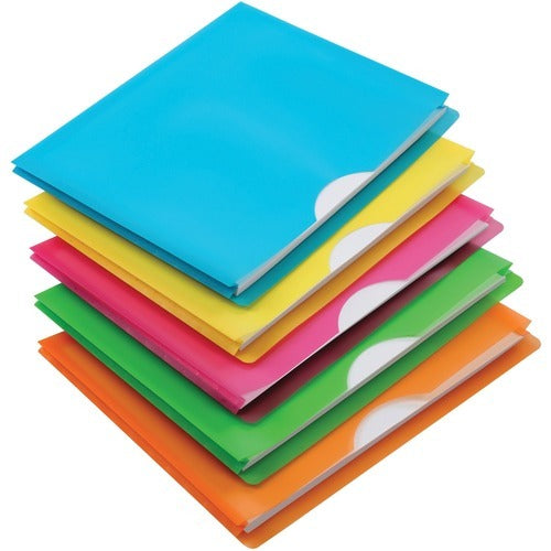 PENDAFLEX Pendaflex PFX50992 File Jacket Assorted Colors 5 Pack