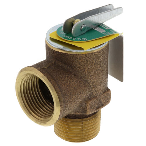 Watts 0342629 Series 315-M2 3/4 in. Bronze MNPT x FNPT 15# 250 Relief Valve