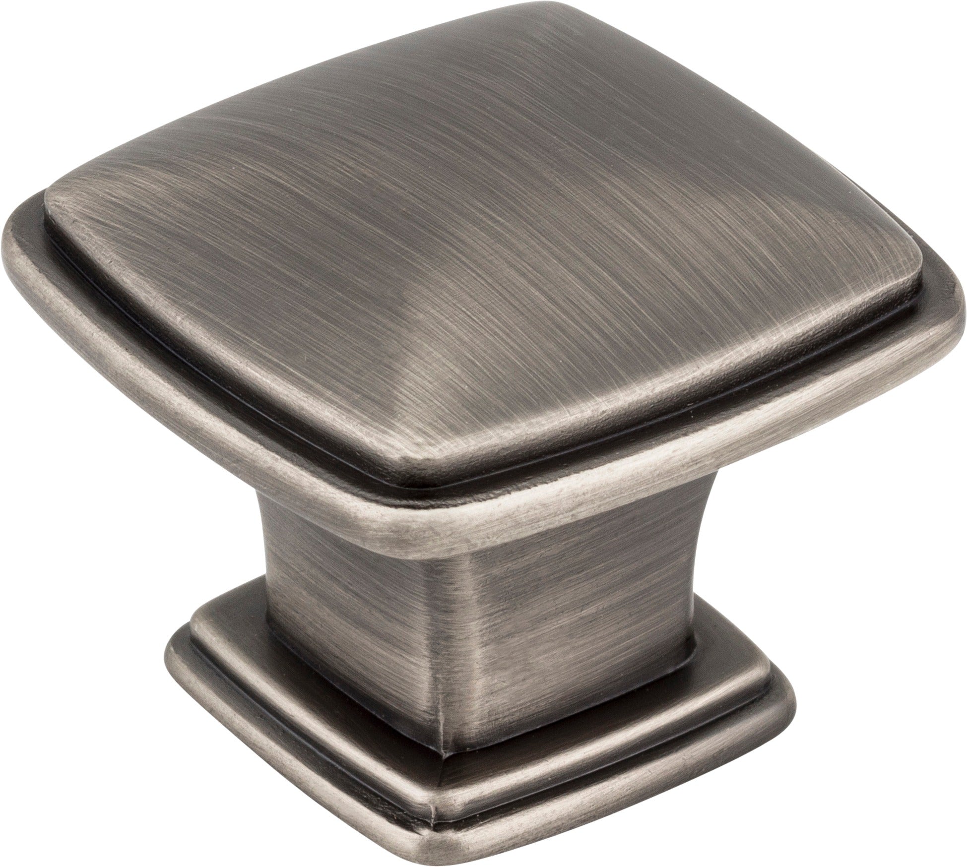JEFFREY ALEXANDER Jeffrey Alexander 1091BNBDL Cabinet Knob Milan 1 Brushed Pewter
