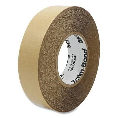 BRON TAPES Bron Tapes 130948 Permanent Reinforced Scrim Tape 9 Mil
