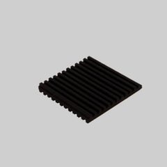 DiversiTech MP-2 Equipment Pad Rubber 2 x 2 x 3/8 in.