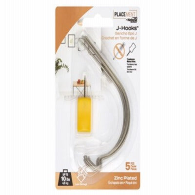 NATIONAL HARDWARE National Mfg Hhi N260-115 J Hook 35 Lb Drywall 6 Pack