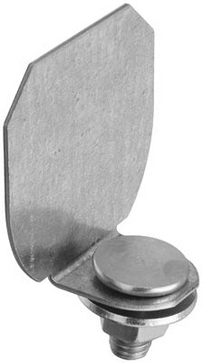 NATIONAL HARDWARE National Mfg N193-839 Galvanized Rail End Cap 10 Pack