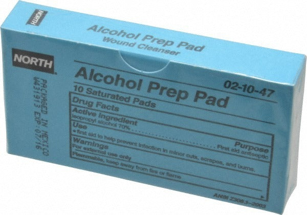 PROSTAT Prostat 021047 Alcohol Prep Pad Wound Care Wipes 10pk