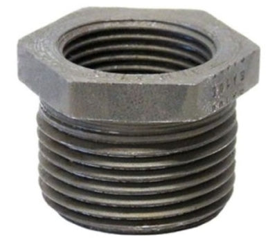 Anvil 0361331804 1-1/4 in. Male x 1/2 in. Female Black Forged Steel Hex Bushing